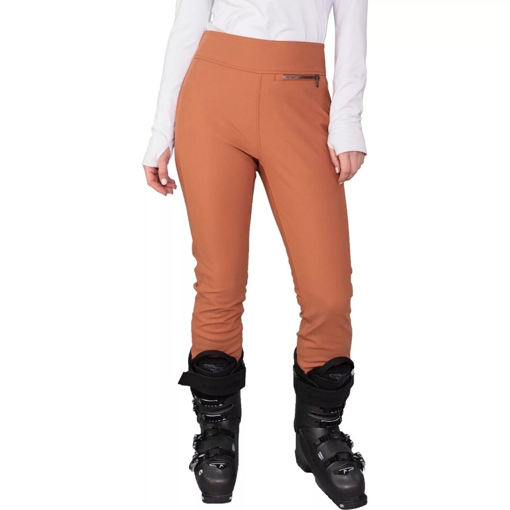 Obermeyer Women's Jinks ITB Brown Softshell Ski Pants | Size 10 | NWT